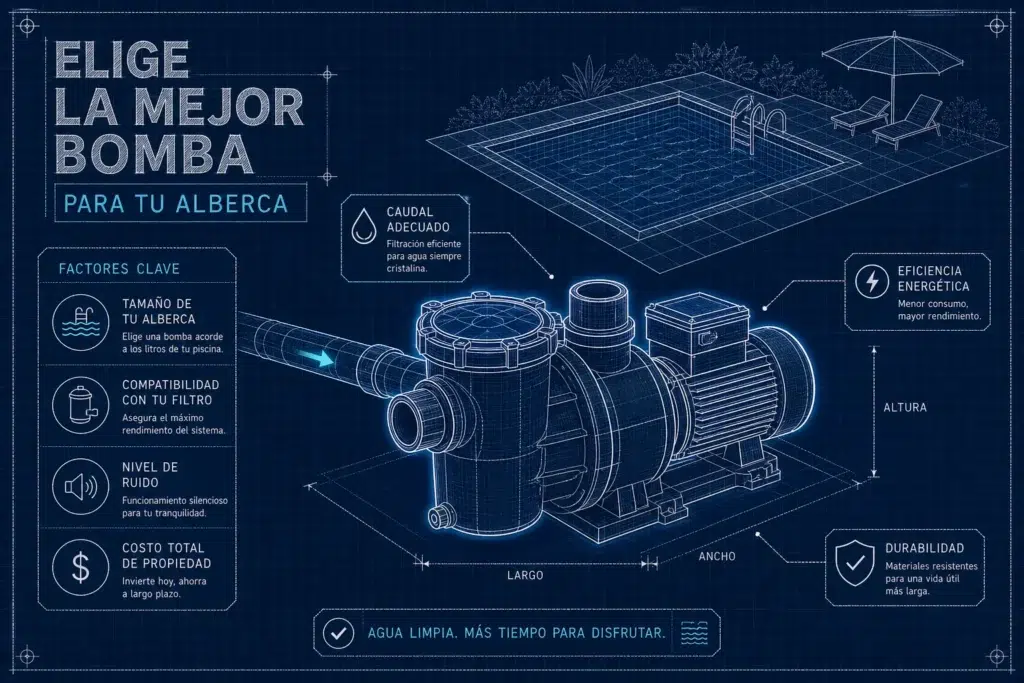Cómo elegir la mejor bomba para tu alberca mediana como elegir la mejor bomba para tu alberca mediana 1781713210386 | Todo para su Piscina Guadalajara
